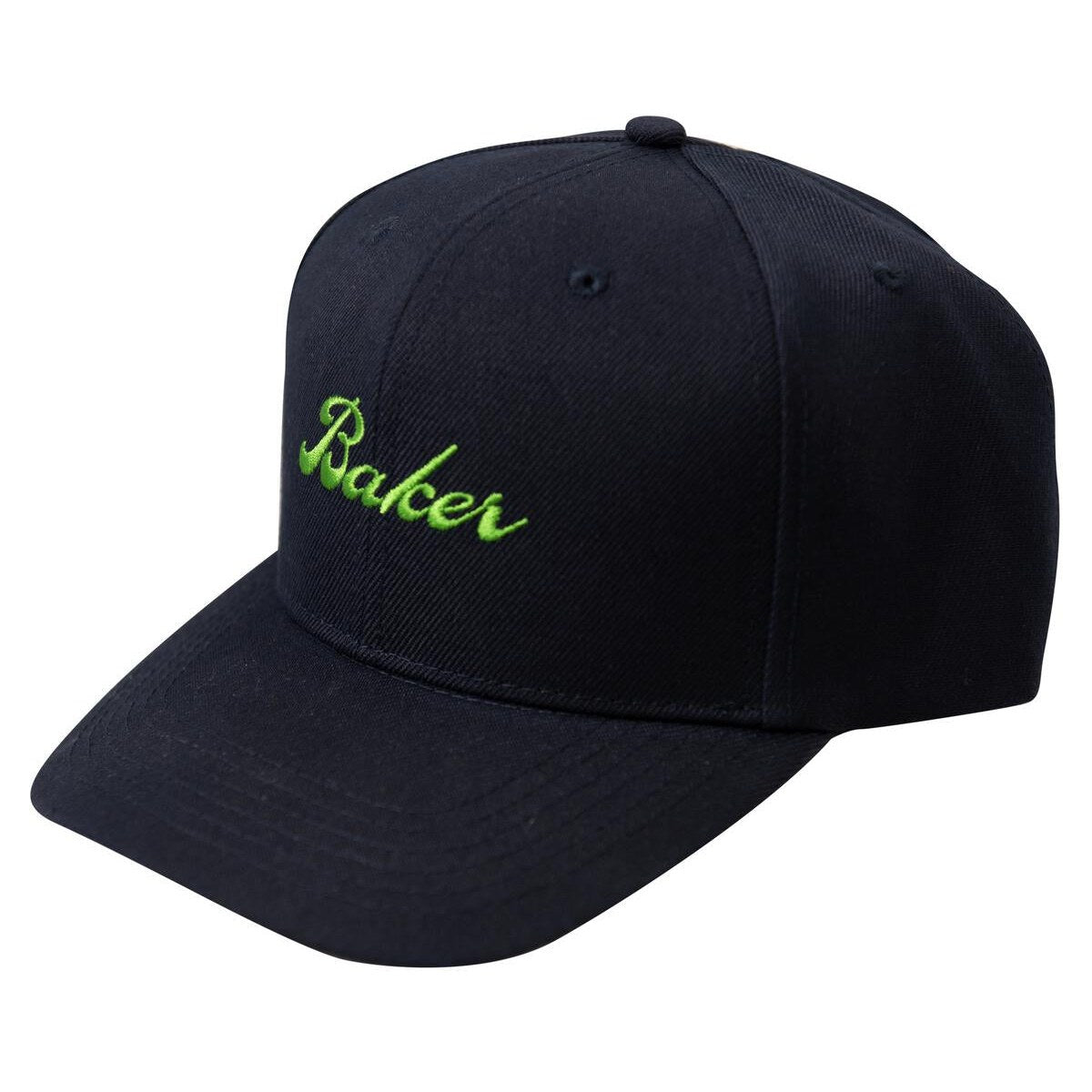BAKER "CURSIVE" Navy Snapback Hat - Bow Shock Marketplace