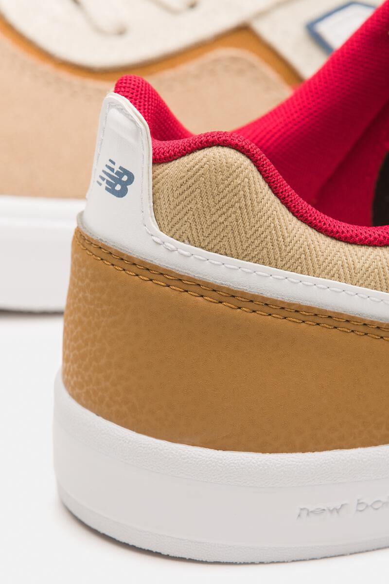 New Balance Shoes Numeric Jamie Foy 306 - Tan/Red - Bow Shock Marketplace