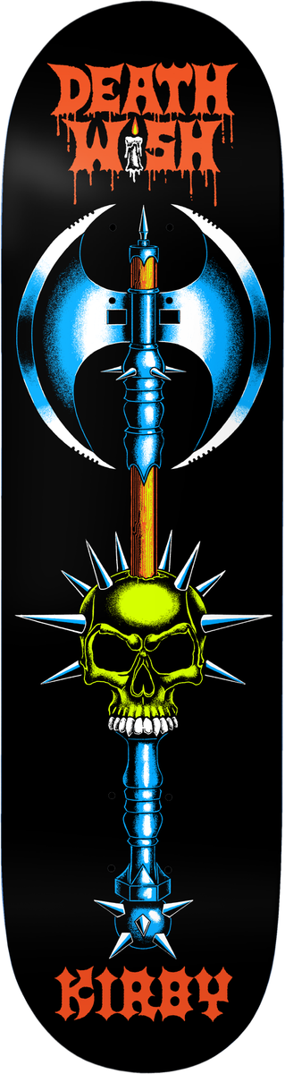 DEATHWISH KIRBY "FORGOTTEN RELICS" 8.475" SKATEBOARD DECK