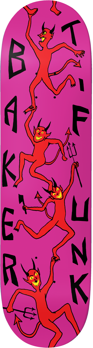 Baker T-Funk Devil Boi 8.25" Skateboard Deck