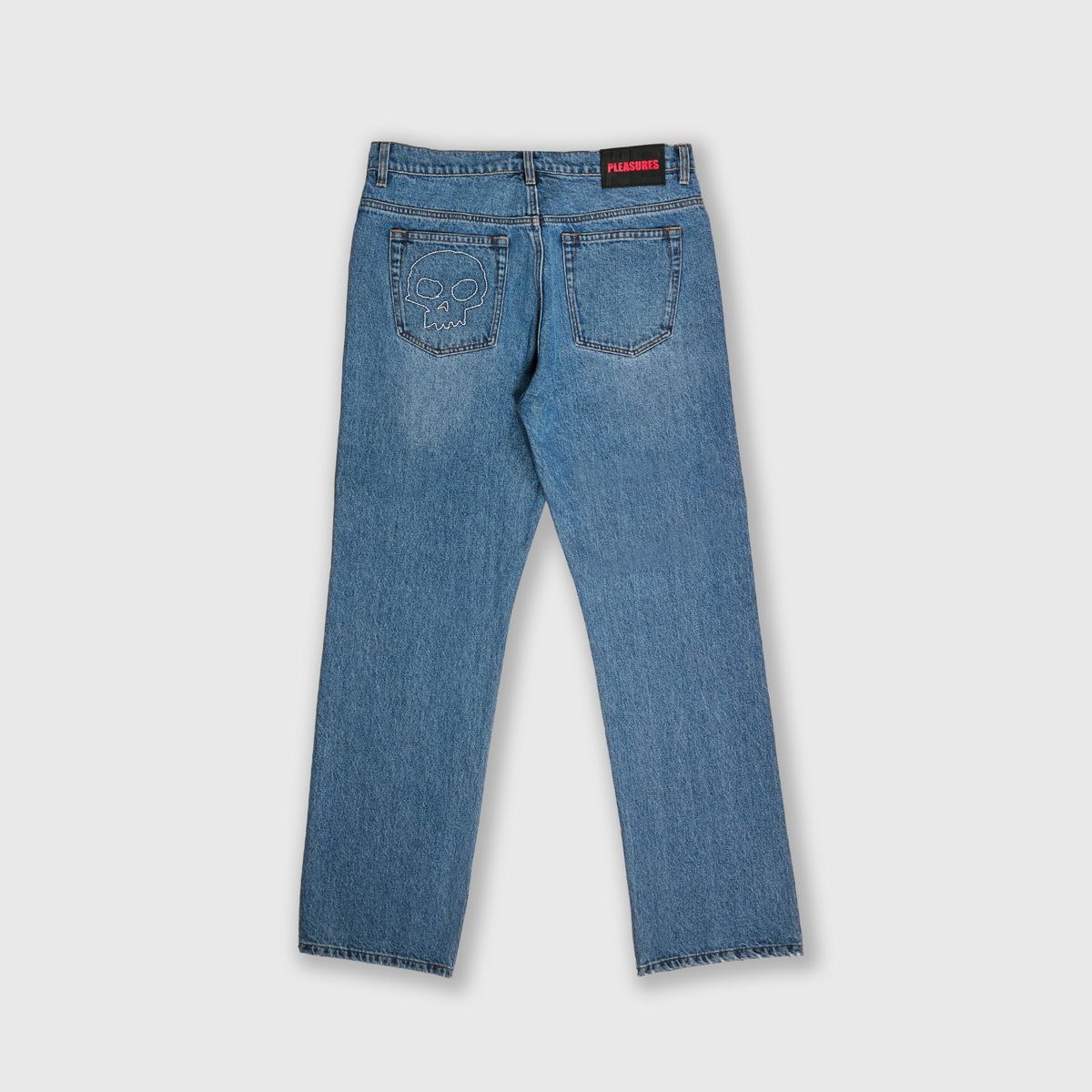 Pleasures X Zero Rotten Blue Jeans
