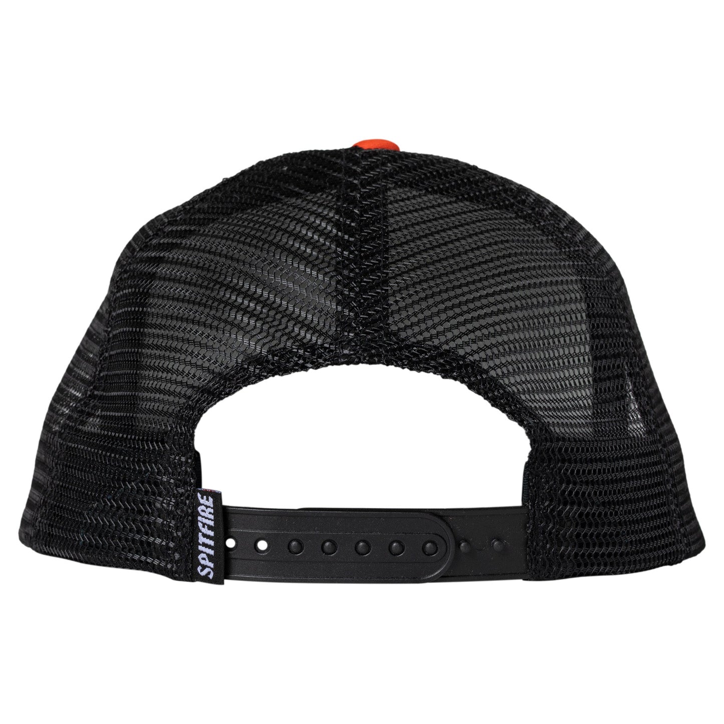 Spitfire Old E Drop Bighead Black / Red Snapback Hat