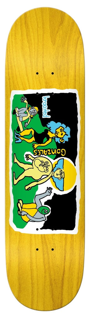 KROOKED GONZ STROLL DECK 8.5 SKATEBOARD DECK