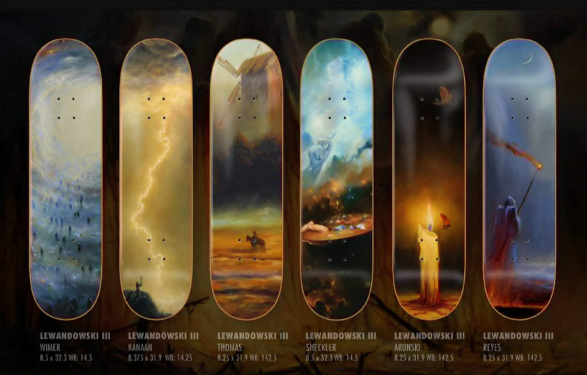 Zero Lewandowski 3 - Wimer "Eternal Walker" 8.5" Skateboard Deck