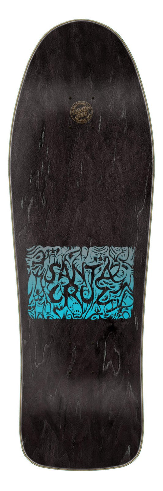 Santa Cruz Tom Knox "Firepit" Silver Kaleidoscope 10.07" Reissue Skateboard Deck