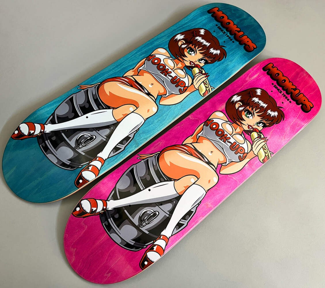 Hook Ups Hoot-Ups 2 8.5" Skateboard Deck