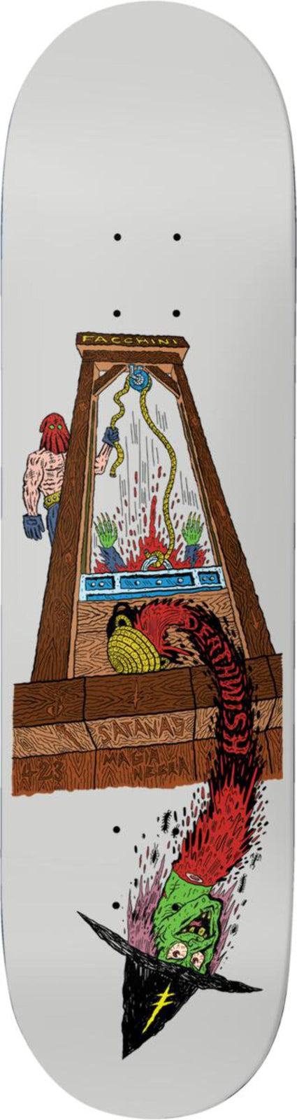 Deathwish Yuri Facchini Deathwitch Trials 8.125" Skateboard Deck