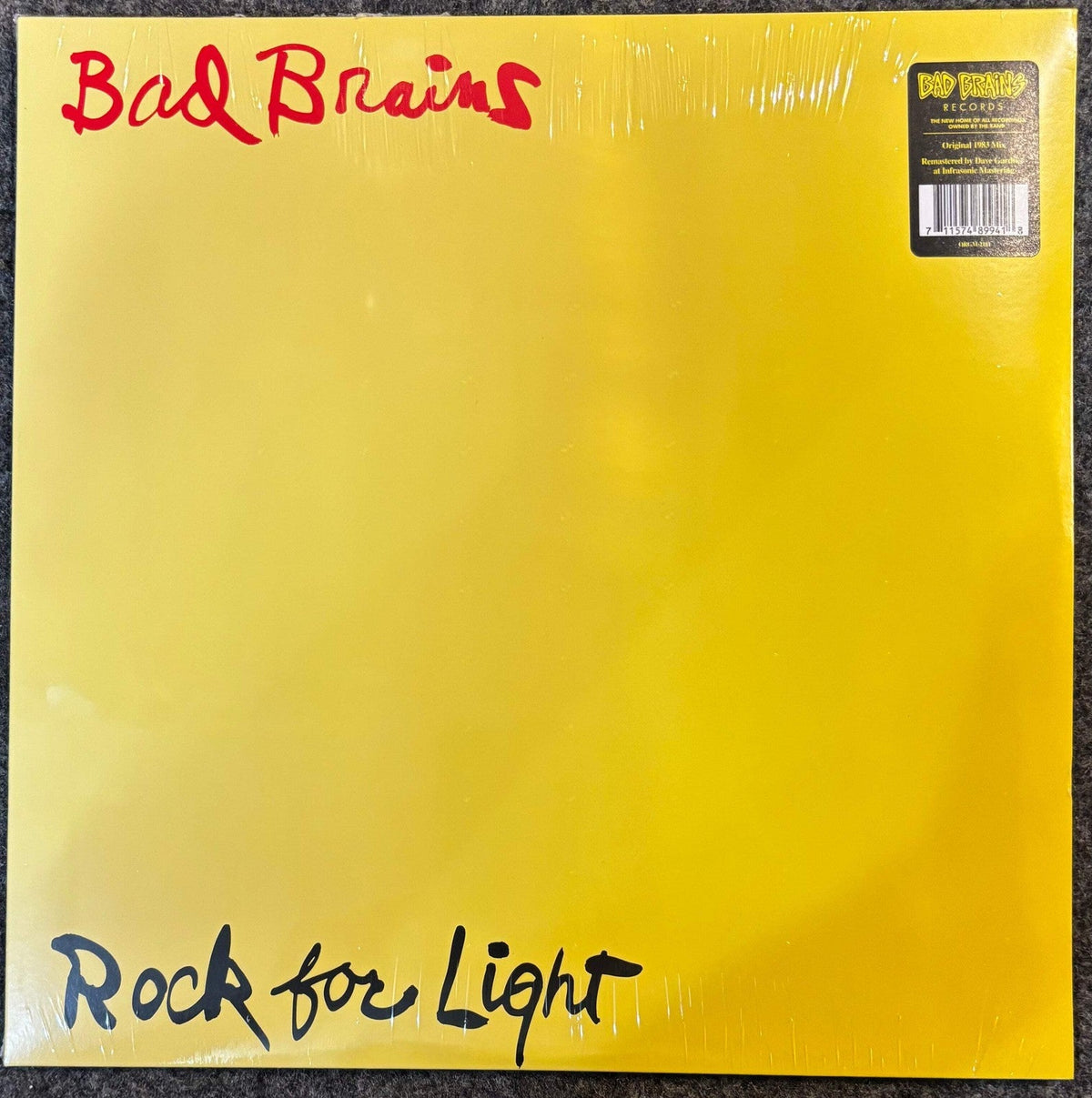 Bad Brains - Rock For Light Vinyl LP Record