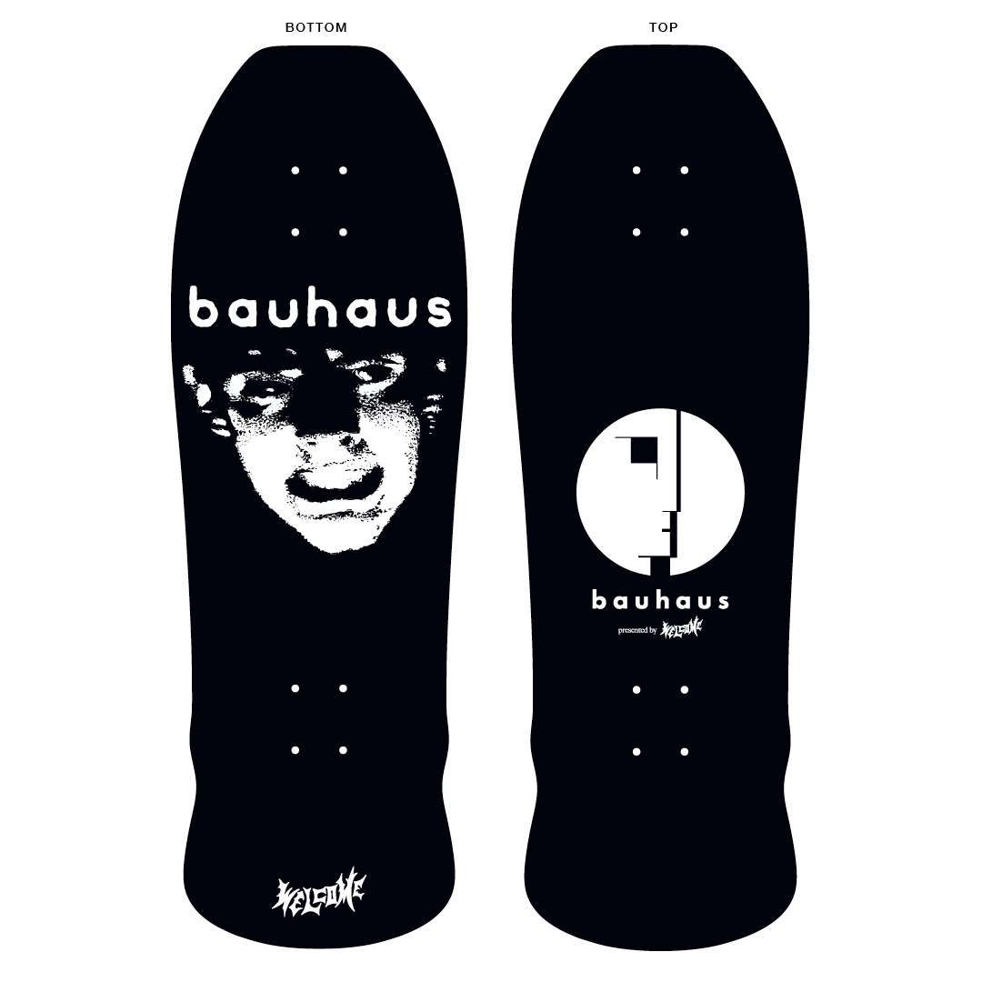 Welcome X Bauhaus Mask On Early Grab 10" Skateboard Deck