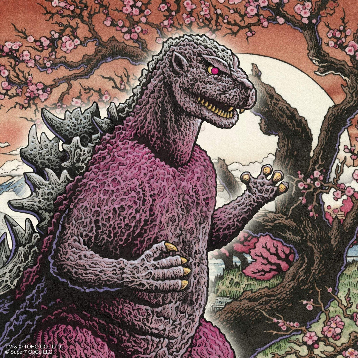 Super7 X Toho - Godzilla Jet Jaguar (Cherry Blossom Festival) Reaction Figure