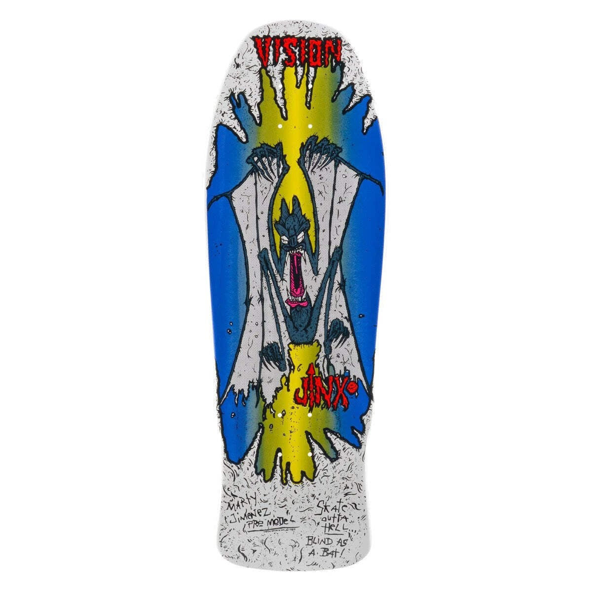 Vision Marty "Jinx" Jimenez Original Jinx 9.75" Skateboard Deck