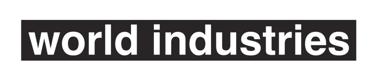 World Industries "World Logo" Sticker