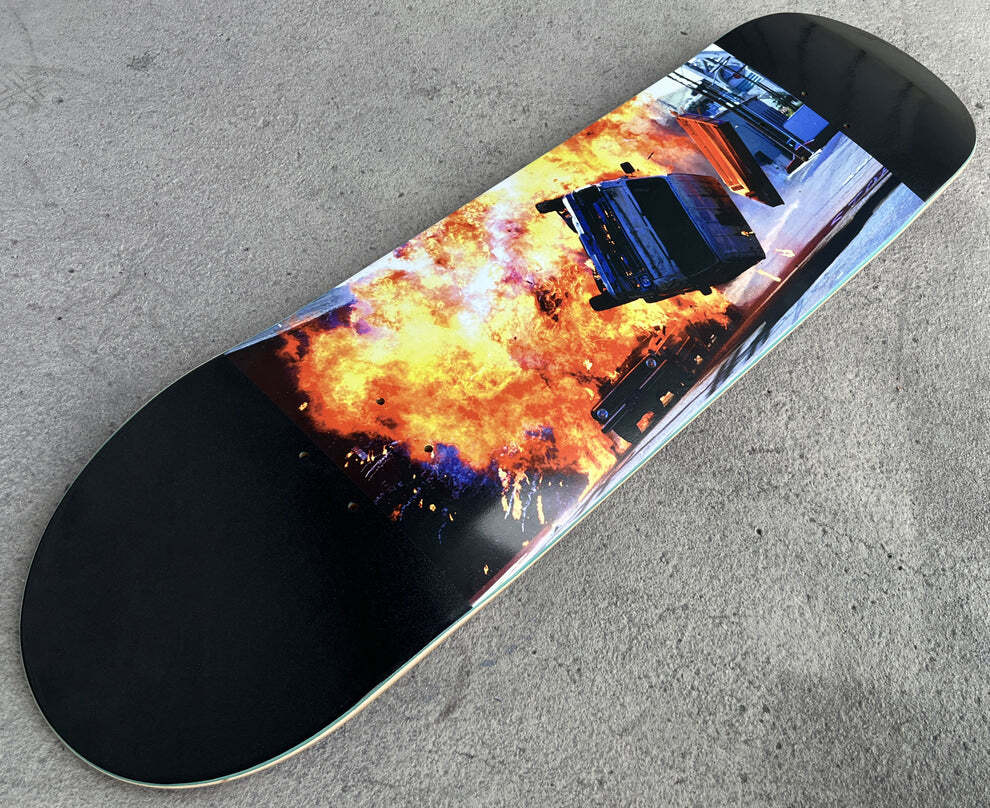 Jk Industries Destruction Van 8.5" Black Skateboard Deck