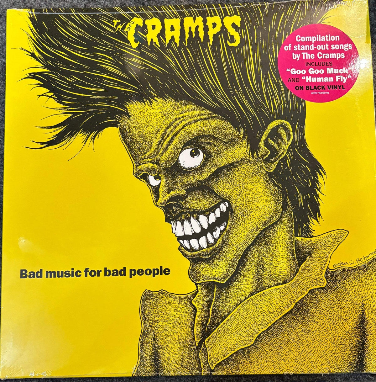 CRAMPS, THE - BAD MUSIC FOR BAD PEOPLE Vinyl LP