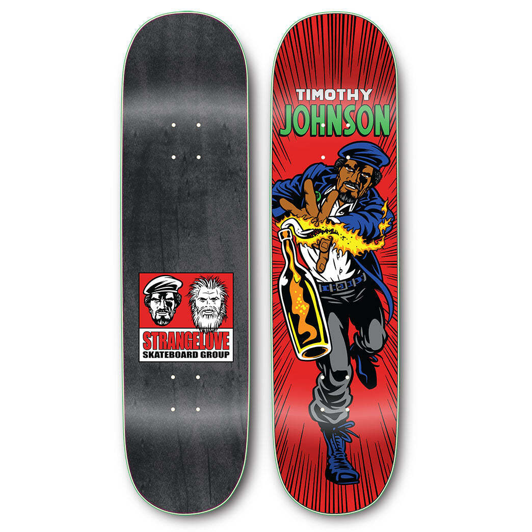 Strangelove Timothy Johnson Panther 8.25" Skateboard Deck