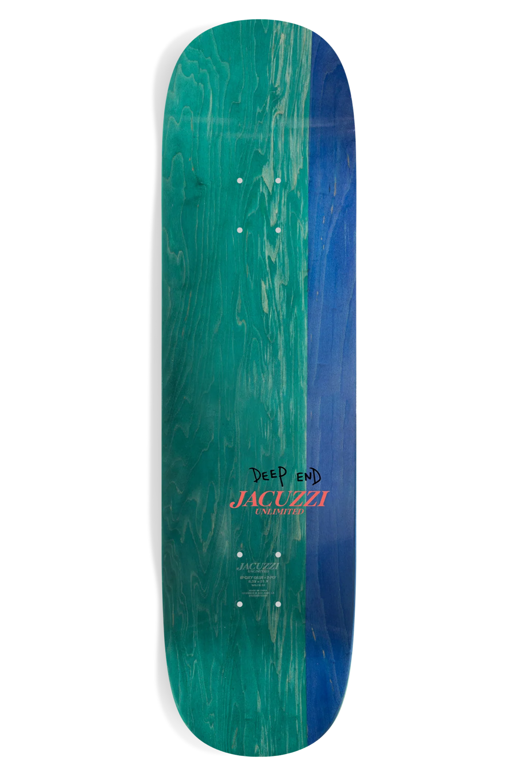 Jacuzzi Yanko "High Dive" Ex7 8.25" Skateboard Deck