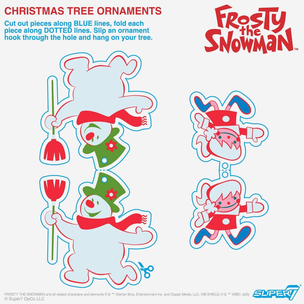Super7 X Frosty The Snowman (Candy Box Inspired) Reaction Figure