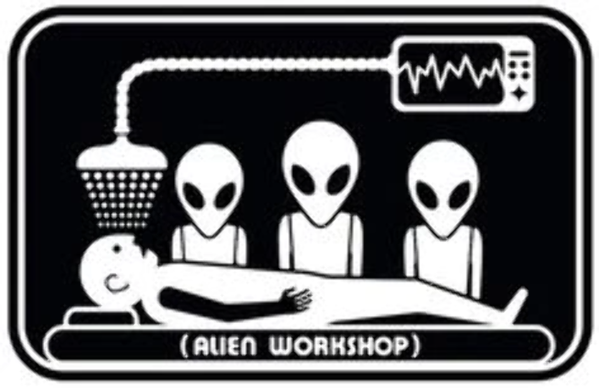 Alien Workshop Abduction Sticker