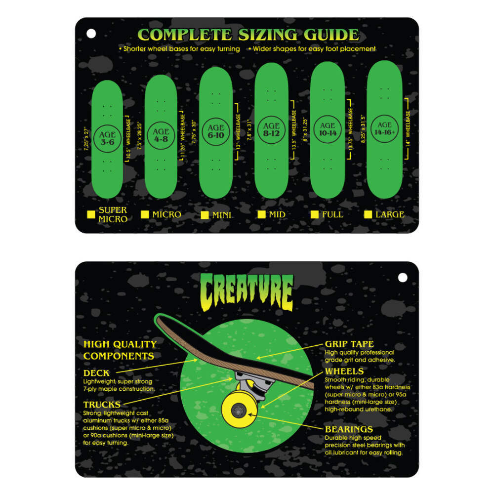 Creature Logo 8" Complete Skateboard