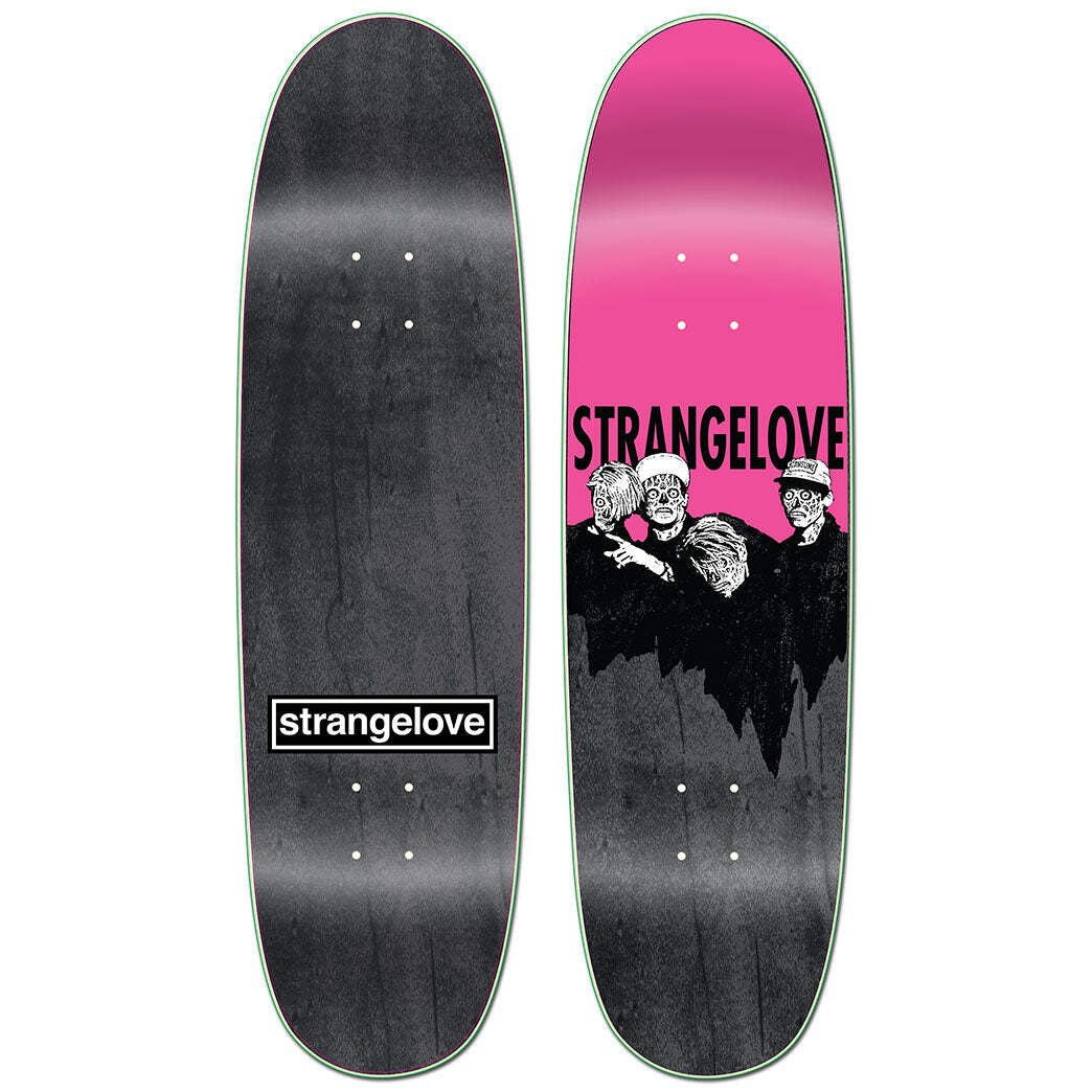 Strangelove "Consume II" Fuchsia 8.5" Skateboard Deck