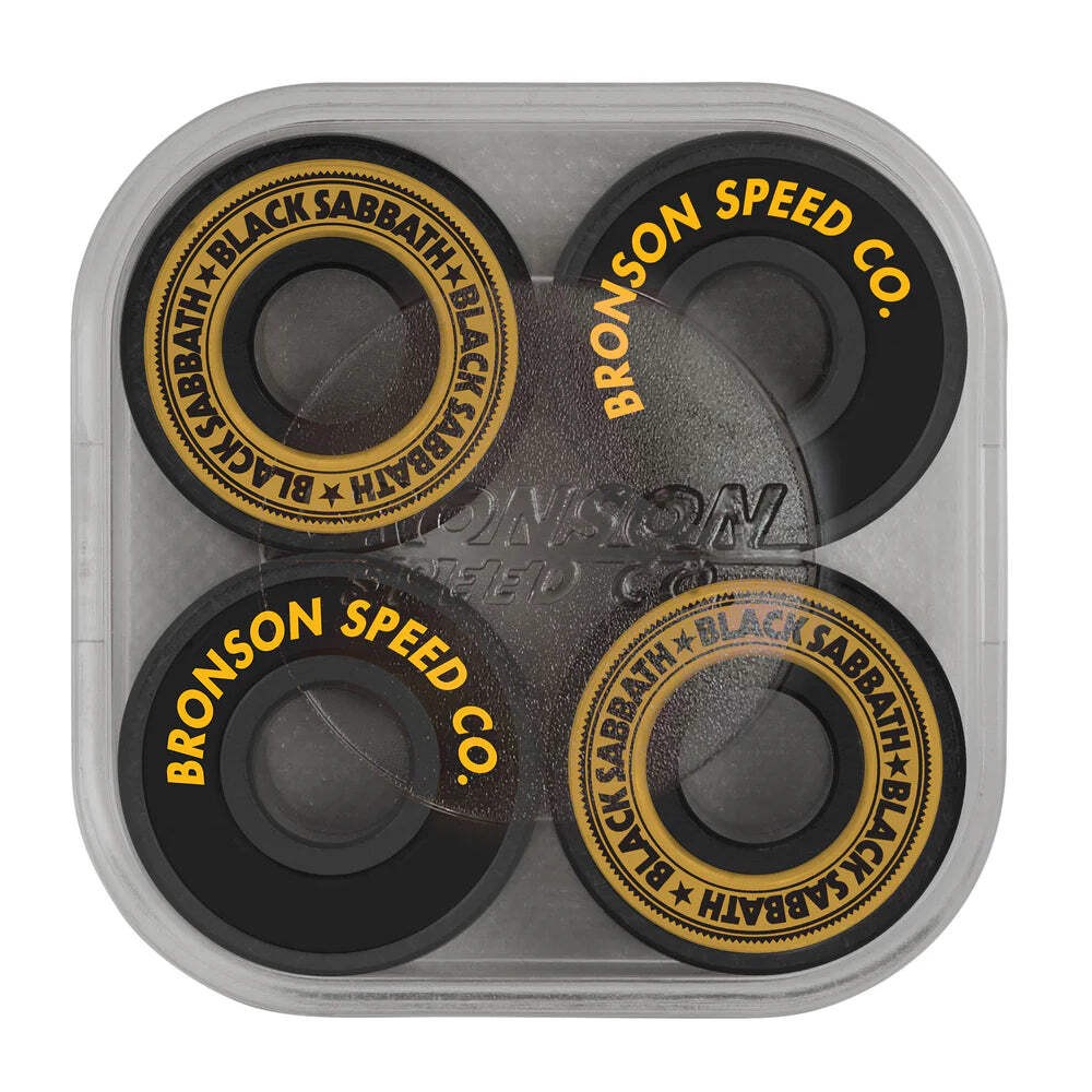 Bronson Speed Co. X Black Sabbath Pro G3 Skateboard Bearings (Set Of 8)