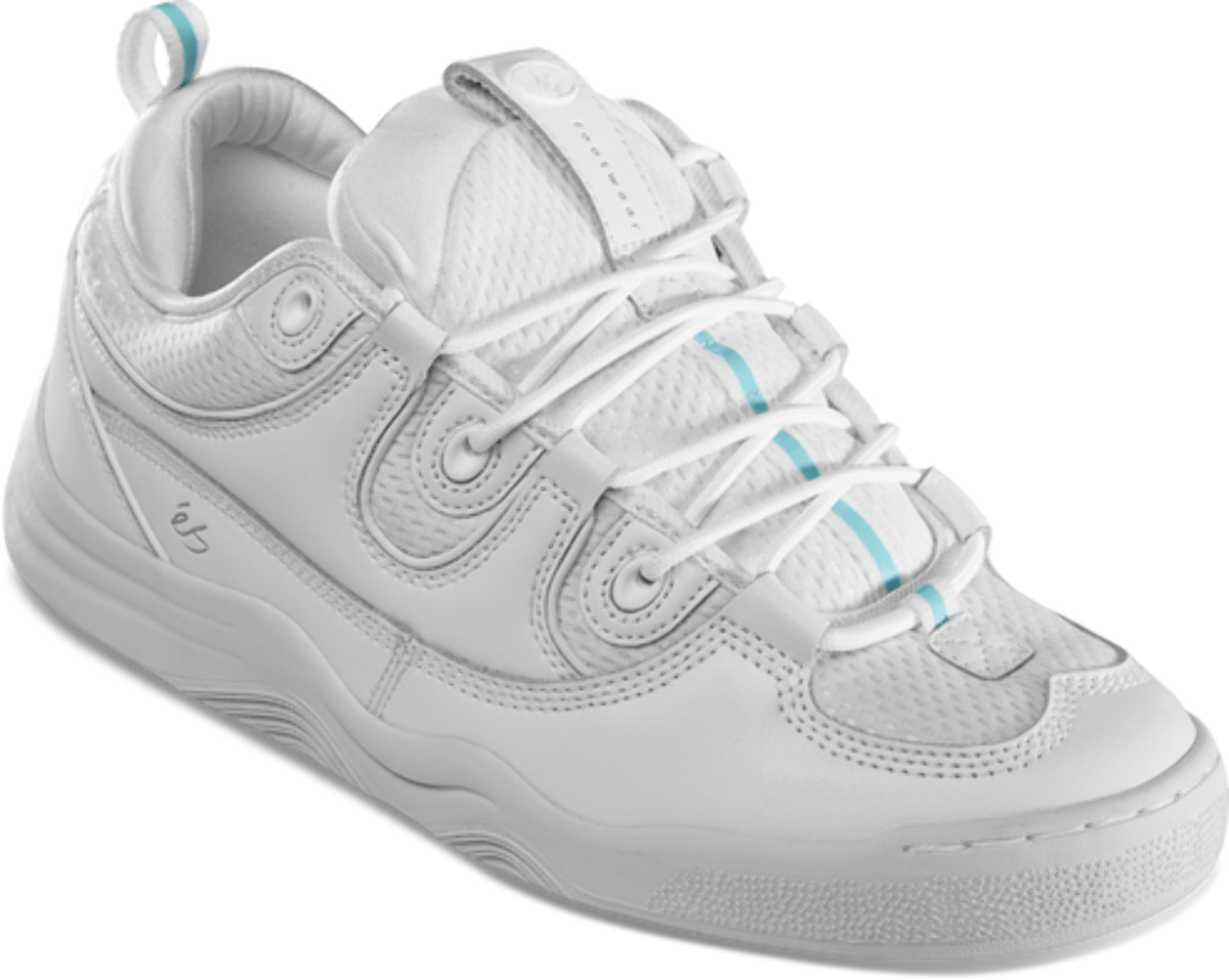 És Two Nine 8 White Skateboard Shoes
