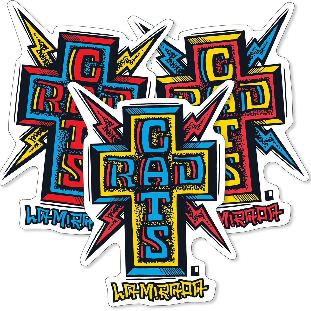 Black Label "Rad Cats" SHOF LTD Sticker