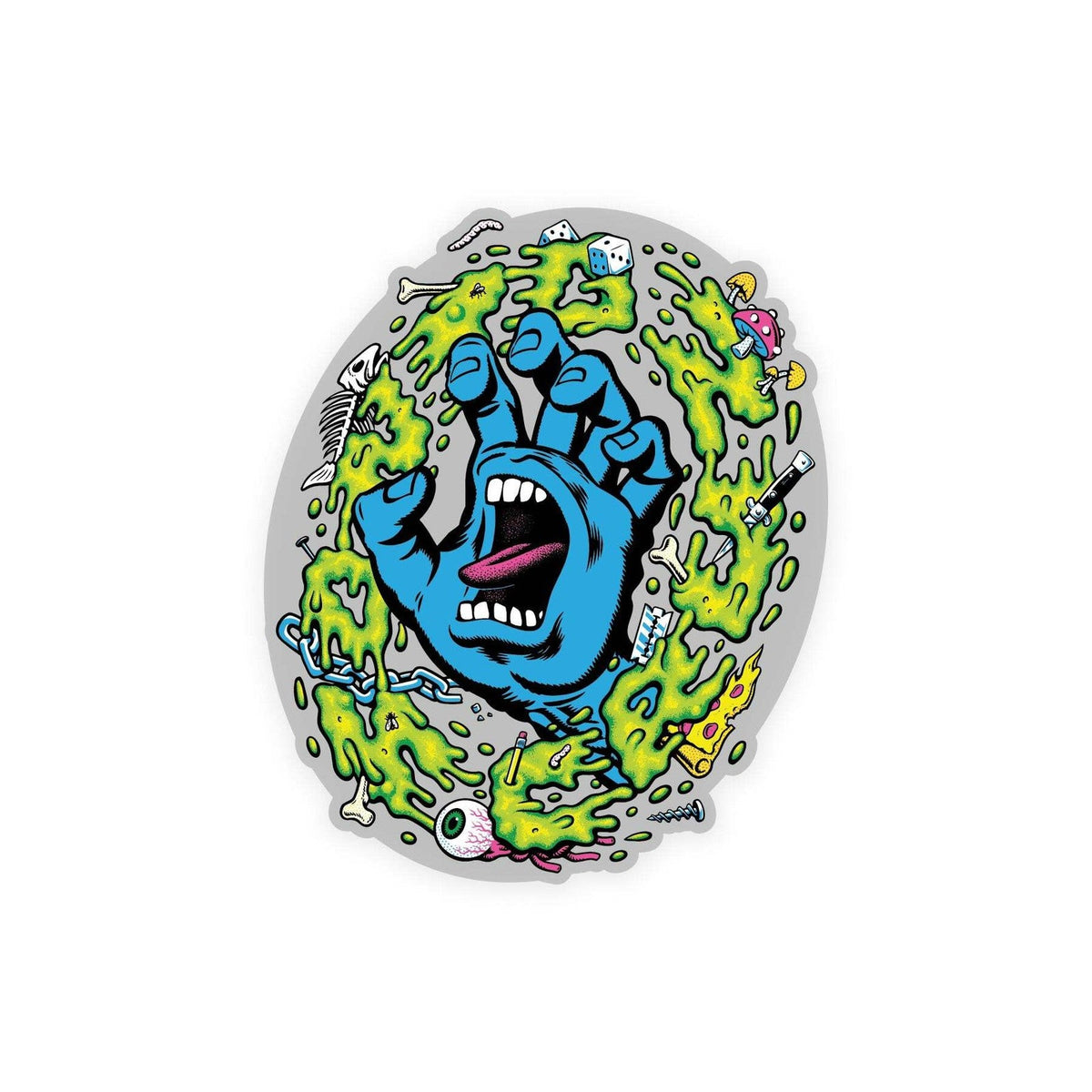 Santa Cruz Slime Scream Sticker