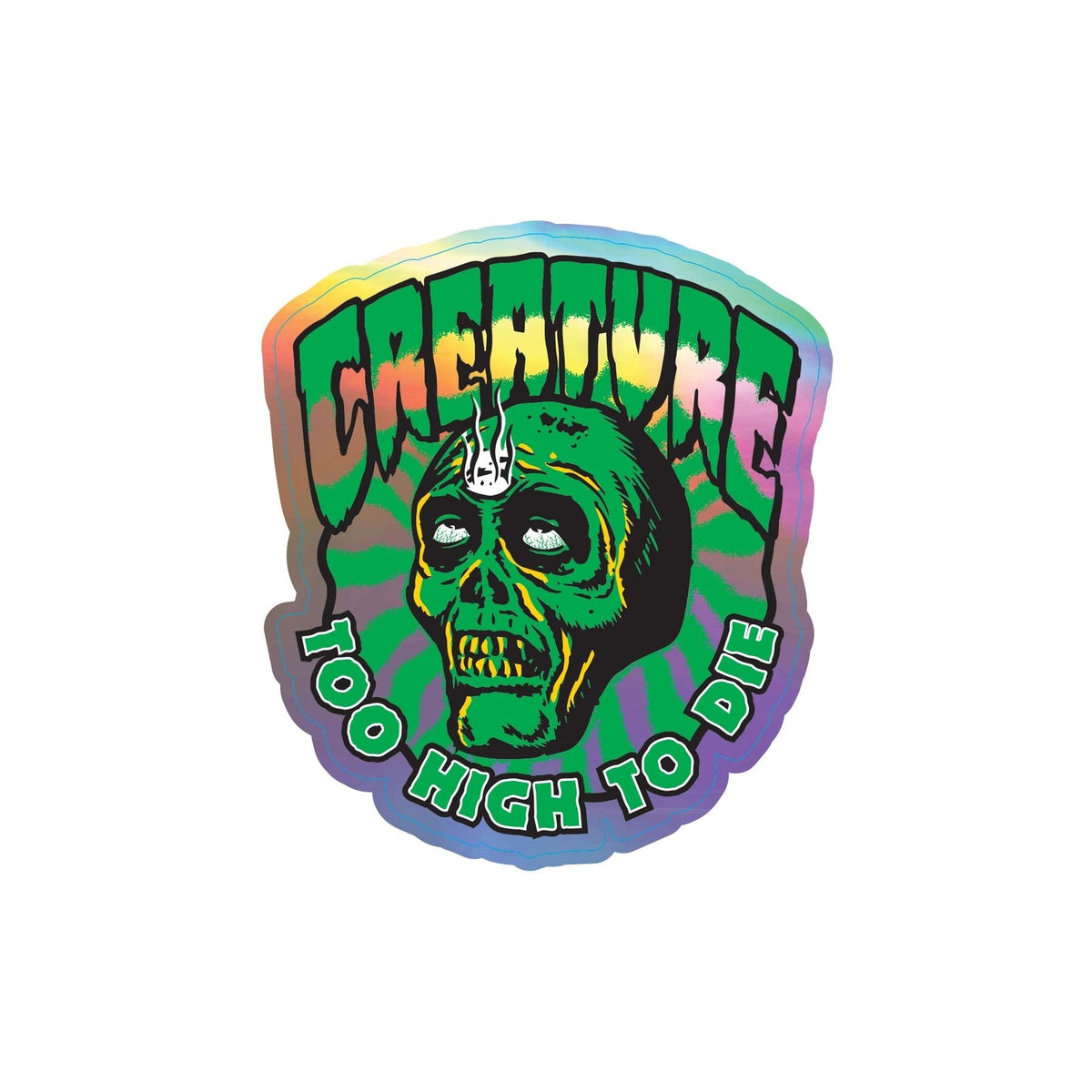 Creature Too High Sticker