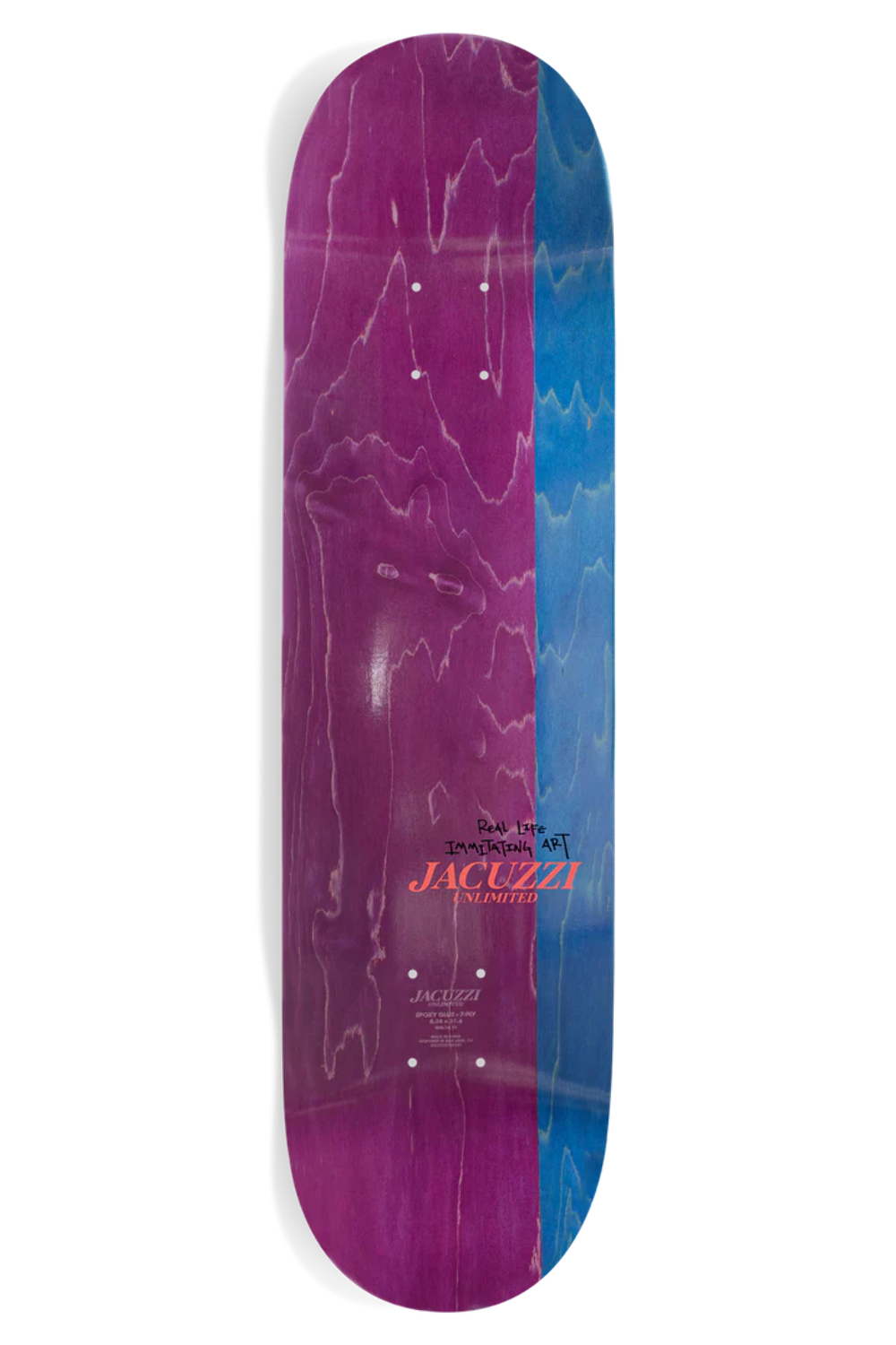 Jacuzzi Work Horse 8.5" Skateboard Deck