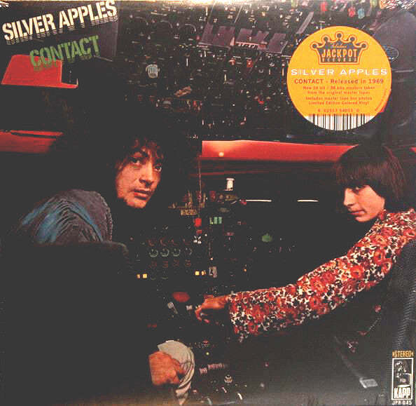 Silver Apples – Contact Blue Color Vinyl LP Record