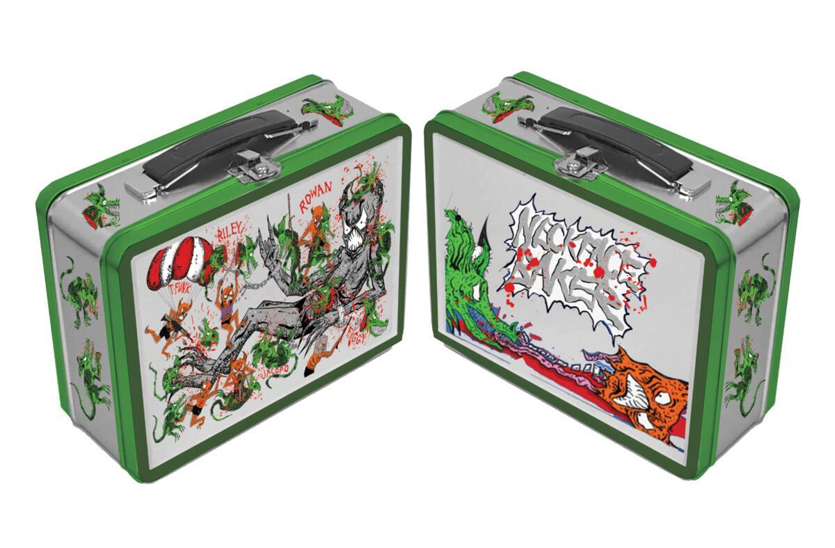 Baker X Neckface "Toxic Rats" Metal / Tin Lunch Box