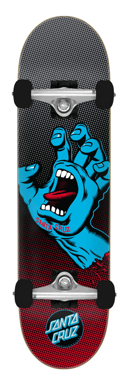 Santa Cruz Screaming Hand Fade 8.25" Complete Skateboard