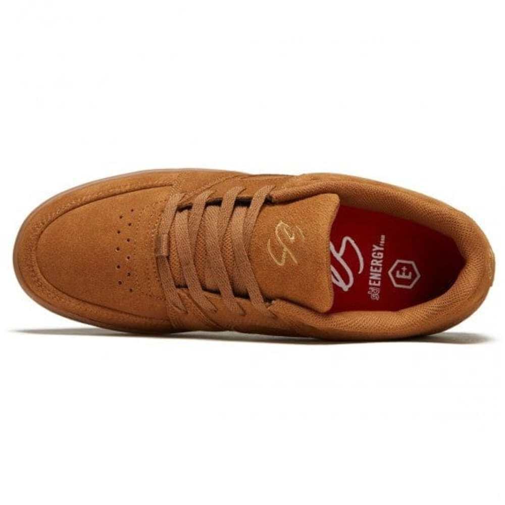 Es Accel Slim Brown/Gum Skate Shoes
