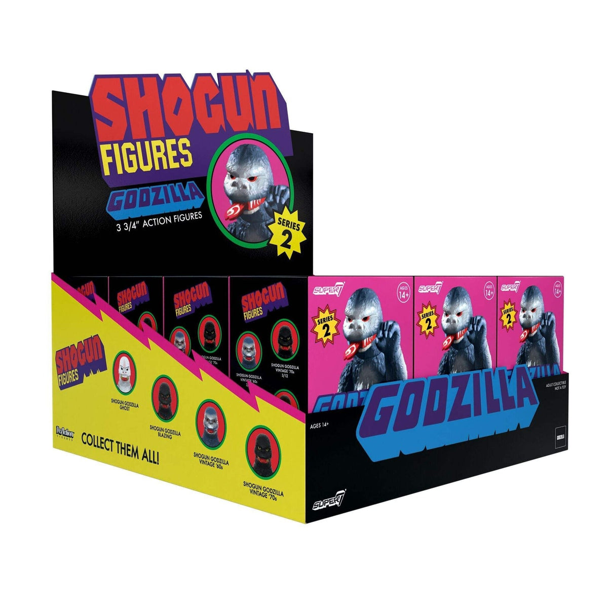 Super7 X Toho Blind Box Wave 04 (Shogun V2) - Individual Blind Box