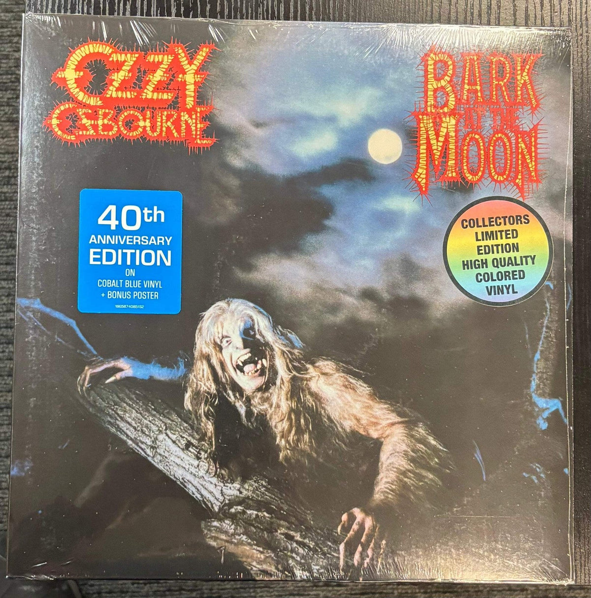 Ozzy Osbourne – Bark At The Moon (Color Vinyl) LP Record