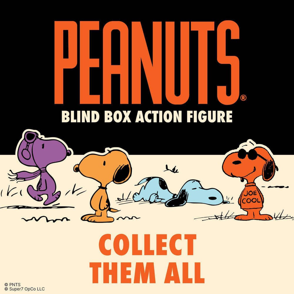 Super7 X Peanuts - Wave 06 (So Many Snoopies!) - Blind Box Flat