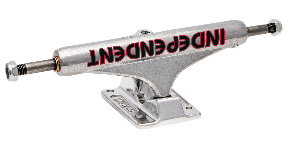 Independent Bauhaus Polished Silver Mid Skateboard Trucks (Set of 2)