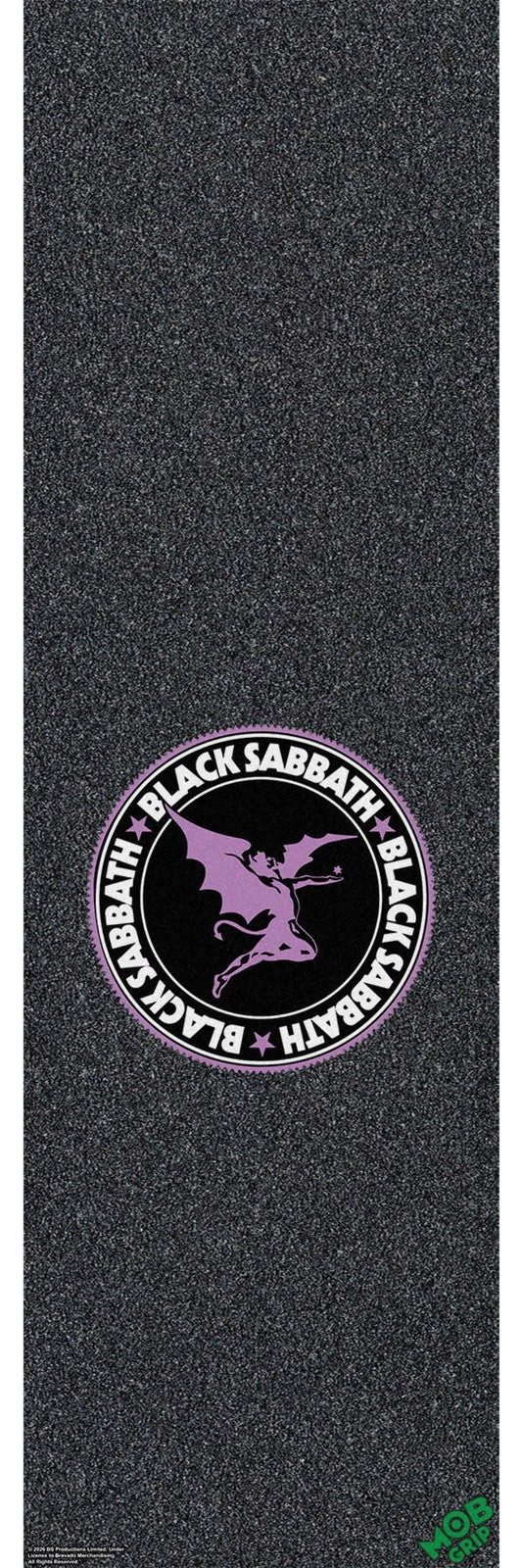 Mob X Black Sabbath Henry 1 11" X 33" Skateboard Grip Tape