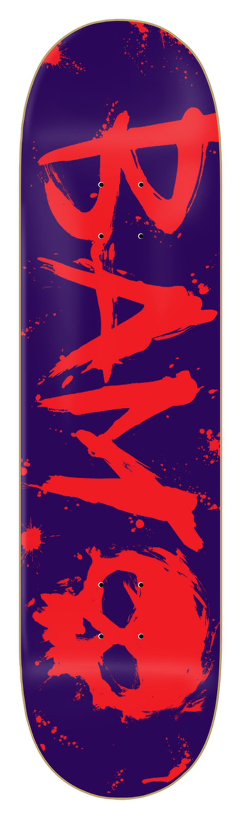 Zero Bam Margera "Purple Blood" 8" Skateboard Deck