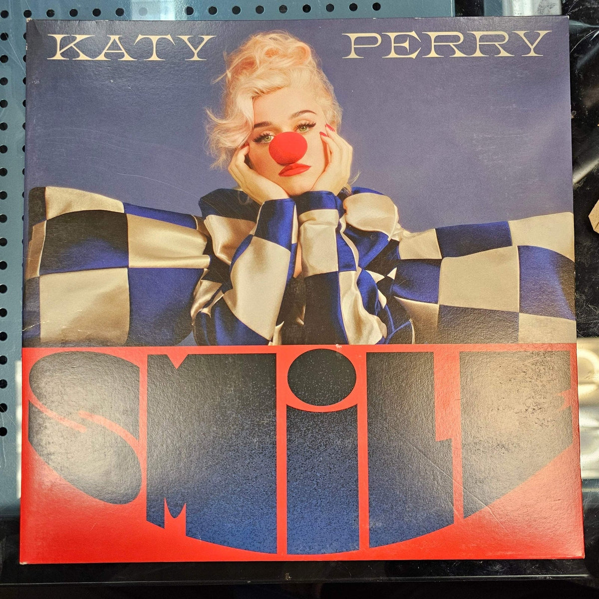 Katy Perry – Smile (Blue Color Vinyl) LP Record **USED**