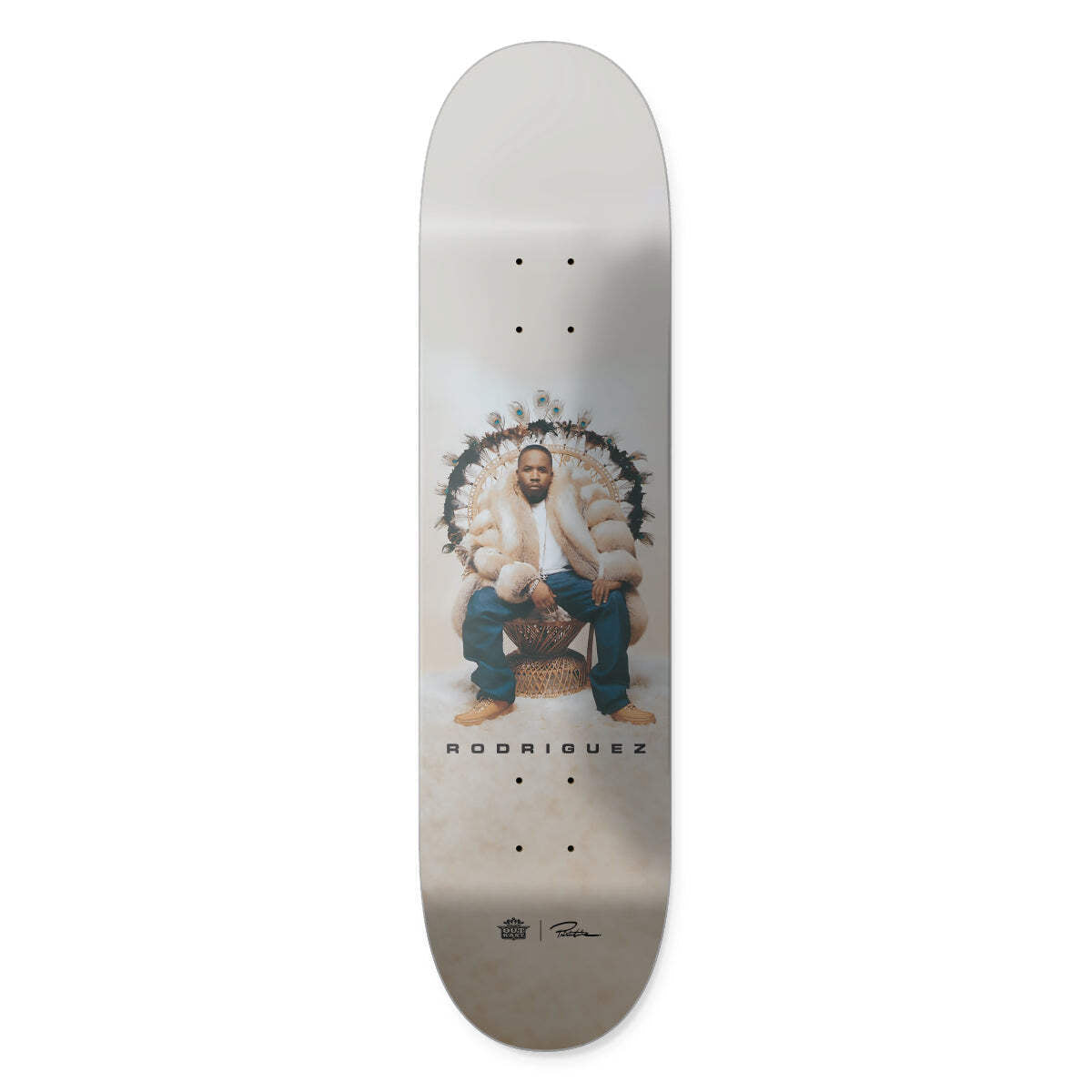 Primitive X Outkast Rodriguez "Regal" 8.25" Skateboard Deck