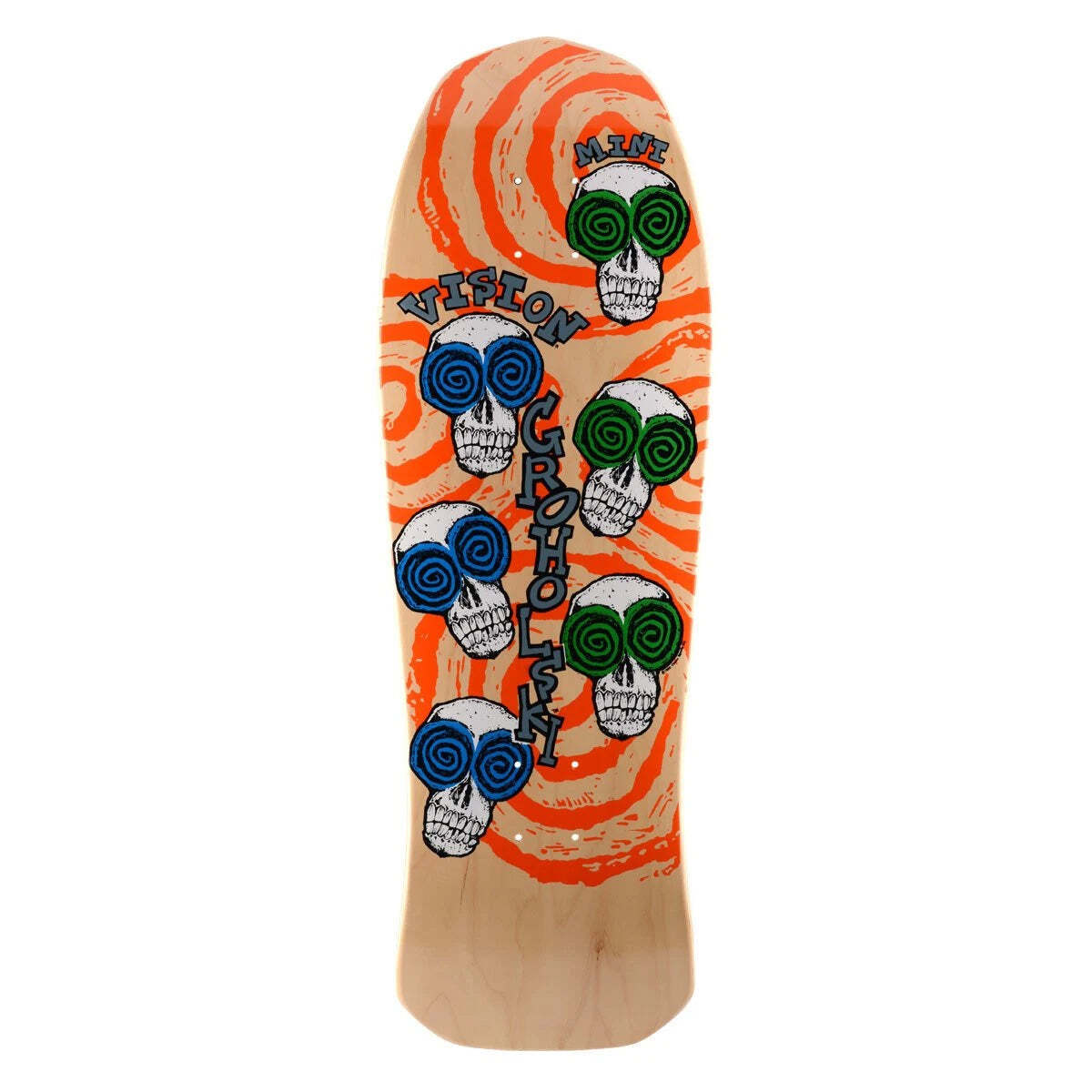 Vision Tom Groholski Skeleton Mini 9.75" Skateboard Deck