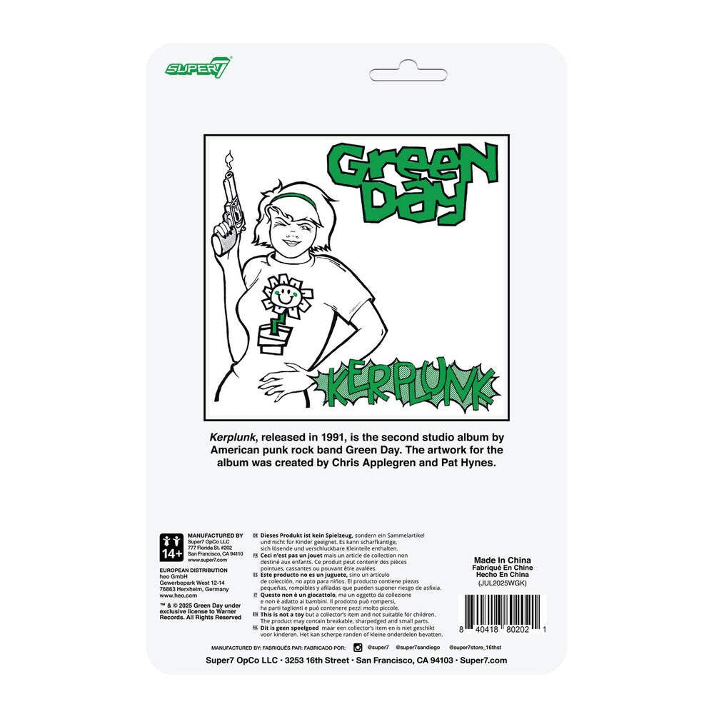 Super7 X Green Day (Kerplunk Girl) Reaction Figure