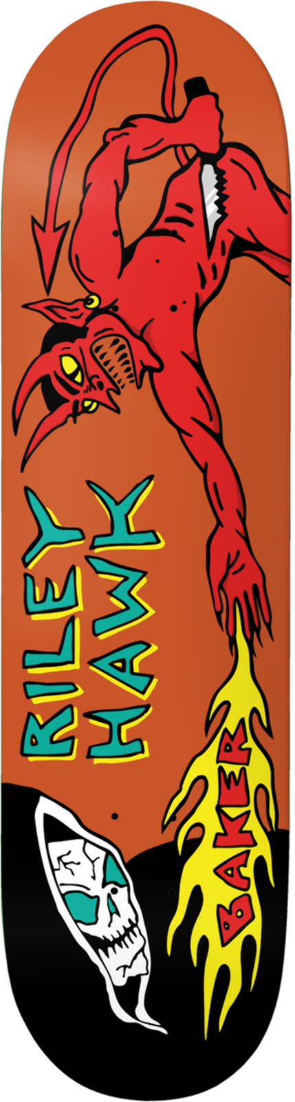 Baker Riley Hawk Evil Vs. Evil 8.5" Skateboard Deck