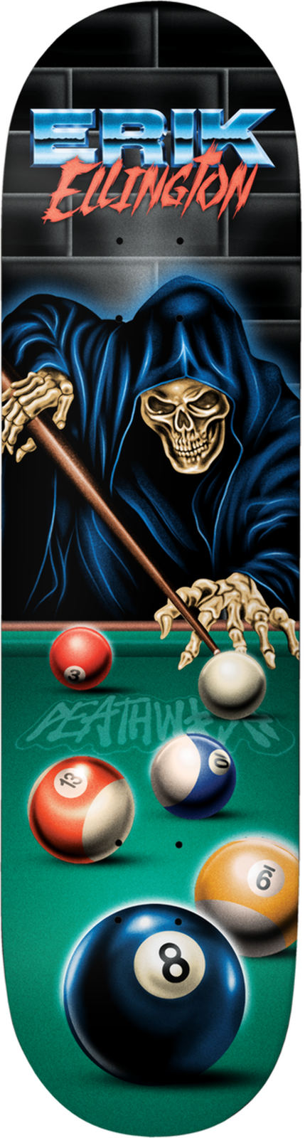 Deathwish Erik Ellington Pool Reaper 8.25" Skateboard Deck