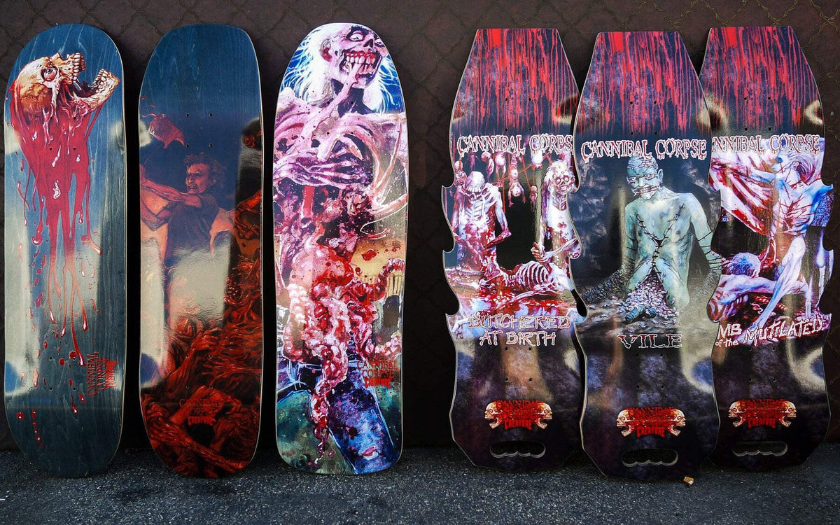 Creature X Cannibal Corpse "Chaos Horrific" 8.75" Skateboard Deck