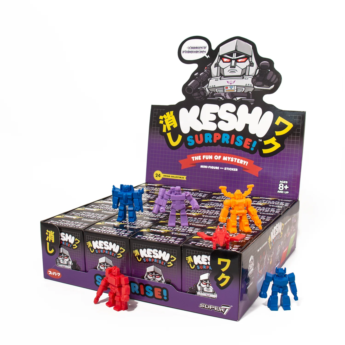 Super7 X Transformers Keshi Surprise - Decepticons Blind Box Individual Toys