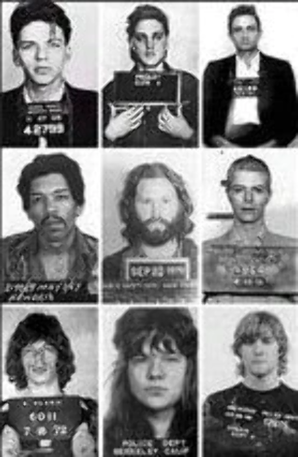 The Dark Slide "Mugshot Collage" T-Shirt