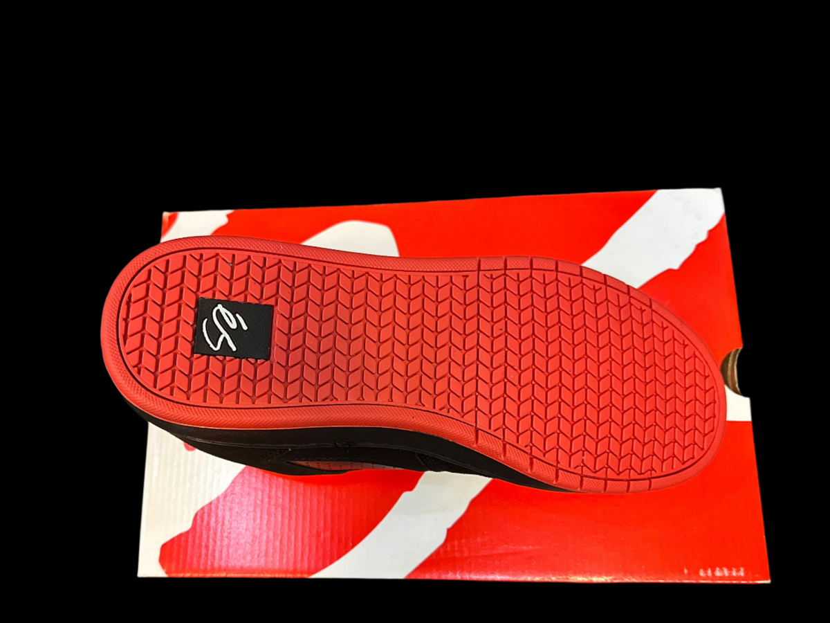 Es Accel Slim Black/Silver Skate Shoes